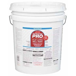 Ace Contractor Pro Flat White Latex Paint Indoor 5 gal.