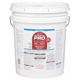 Ace Contractor Pro Flat Canvas White Latex Paint Indoor 5 gal.