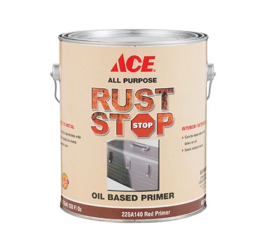 Ace Rust Stop Red Flat Alkyd Resin Oil Primer 1 gal.