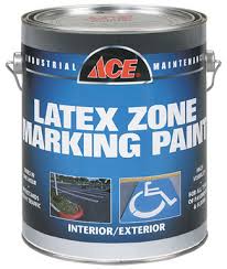 Ace, Red Traffic Zone Marking Paint 1 gal