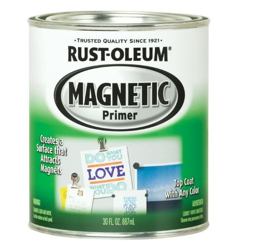 Rust-Oleum, Specialty Black Magnetic Oil-Based Alkyd Primer 1 qt