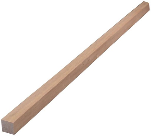 Alexandria Moulding Square Hardwood Dowel 36 in. L 9 pk Gray