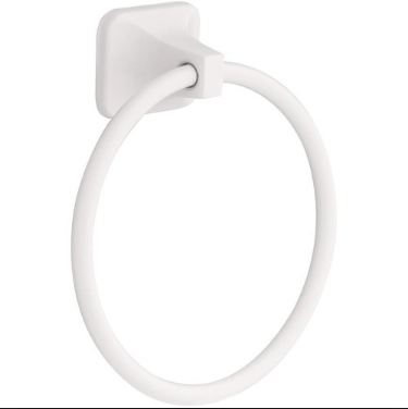 Towel Ring Futura White.