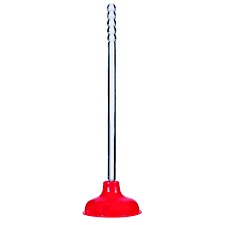 Plunger 18In (45.7Cm) Hardwood Handle Rubber Ace
