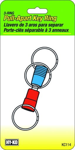 Ring Key 3Way Pull Apart Cancel