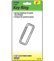 Ring Key Spring Slv Cd1