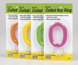 Ring Key Wrist Coil Neon