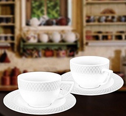 WILMAX Cappuccino Cup and Saucer 6 oz 170 Ml