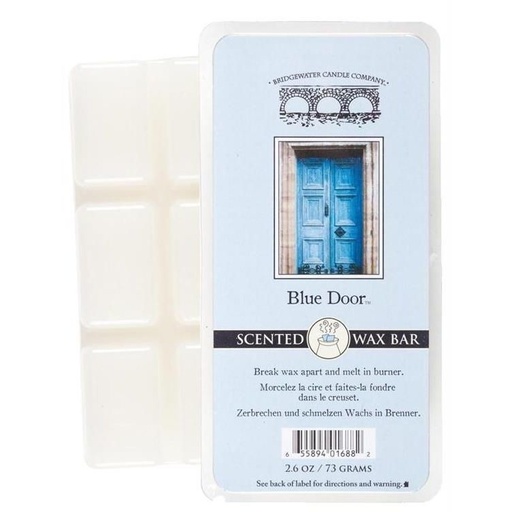 12Pk Wax Bar Blue Door                  