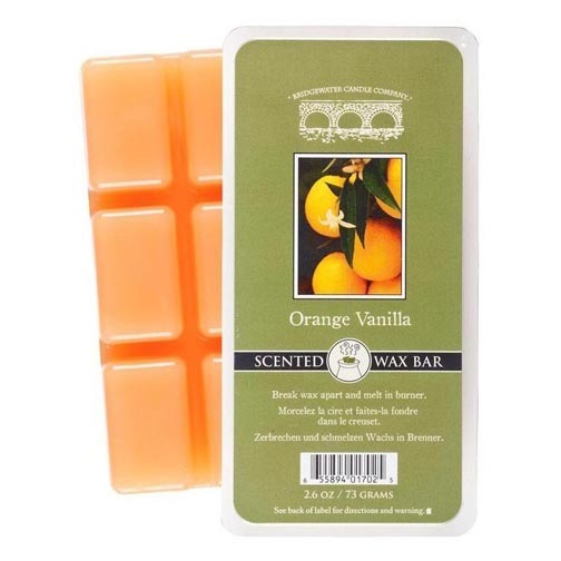 Bridgewater Candle, Scented Wax Bar 2.6 Oz. - Orange Vanilla