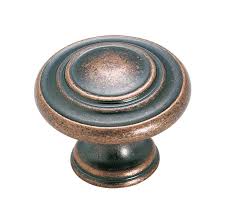 KNOB 1.25"D FLAT BLACK.