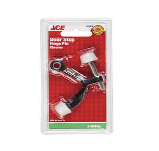 Hinge Pin Door Stop 2  5/8In (6.67Cm) Brass Ace