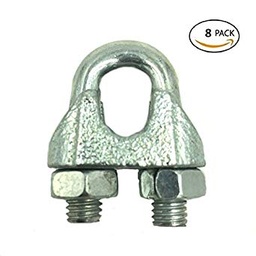 Wire Rope Clip 3/8In (9.5Mm) Galvanized Ace