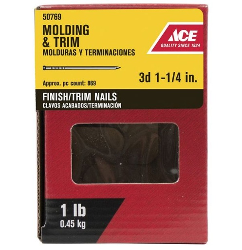 Ace Finish Nail3D1.25"1#