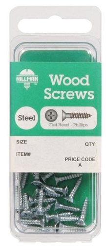 Scrw Wd Phl Fh 10X2.5Cd6