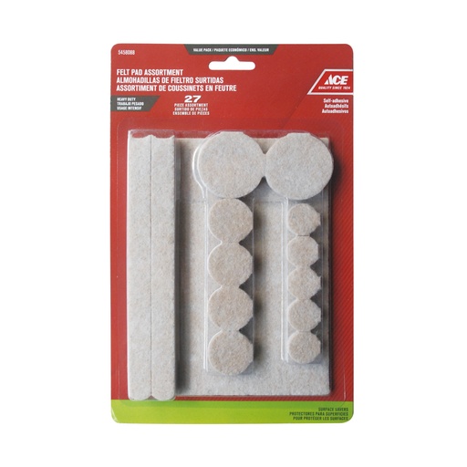 Felt Pad Heavy Duty Assortment.