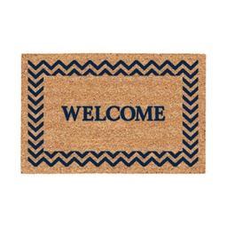 Mat Coir Chev/Welc18X30&quot;                