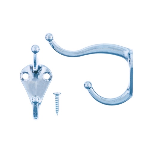 Coat And Hat Garment Hook 2  5/16In (5.87Cm) Brass Ace