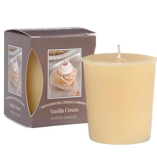Bridgewater, Candle Boxed Votive - Vanilla Cream