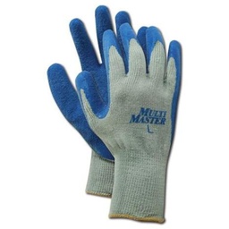 Knit Gloves W/Ltx Lrg3Pk
