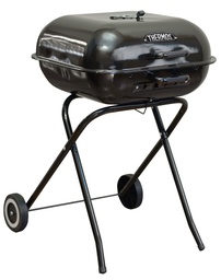 Grill Charcoal 18.5In (47Cm) Square Black Thermos Cancel