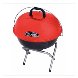 Grill Charcoal 14In (35.56Cm) Round Red and Black