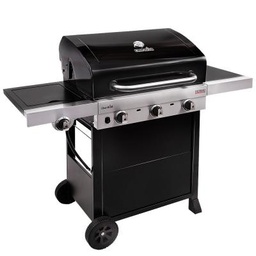 Three Burner Ir Grill With Cart 0.39 Sq M (60
