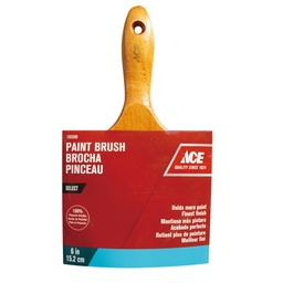 Select Paint Brush 15.2Cm (6In) Polyester Srt Bristle Ace.