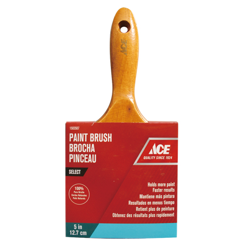 Select Paint Brush 25.4Mm (1In) Black China Bristle Ace