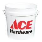 Plastic Pail 2G Ace Wht