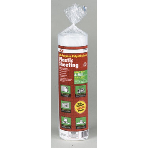 Film Poly Clr4Mil 10X25'