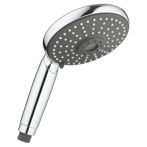 GROHE VITALIO RAIN 3-SPRAY, HANDHELD 5.1IN (130MM), HEAD PLASTIC