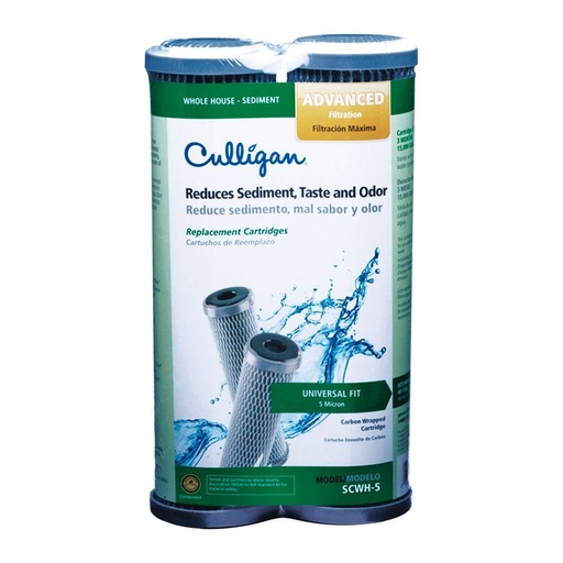 Replacement Filter Cartridge 5-Micron Carbon-