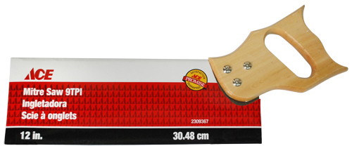 9 Tpi Miter Saw 12In (30Cm) Wood Handle Ace Cancel