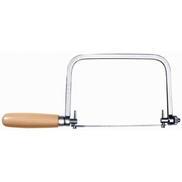 24 Tpi Coping Saw 6 3/4In (17Cm) Wood Handle