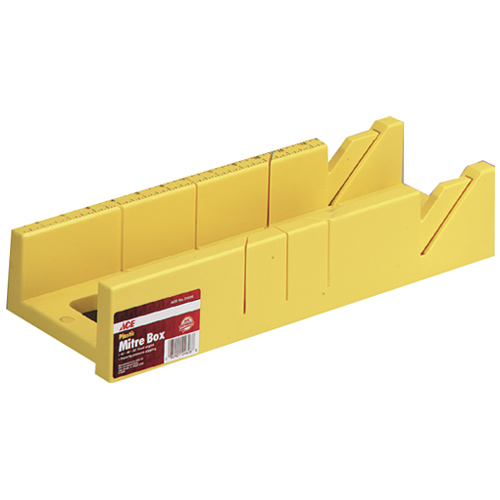 Plastic Miter Box 12In (30Cm) Ace.