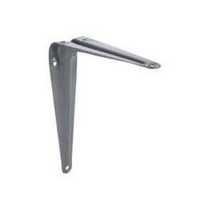 Shelf Bracket 3In X 4In (7.6Cm X 10.2Cm) Steel Silver Ace