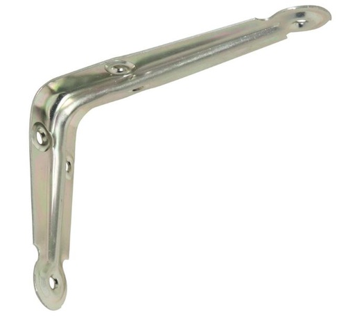 Shelf Bracket 7In X 9In (17.8Cm X 22.9Cm) Steel Silver Ace