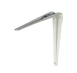 Shelf Bracket 8In X 10In (20.3Cm X 25.4Cm) Steel White Ace