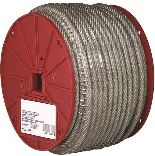 CABLE 3/32"7X7 CLRVNYL