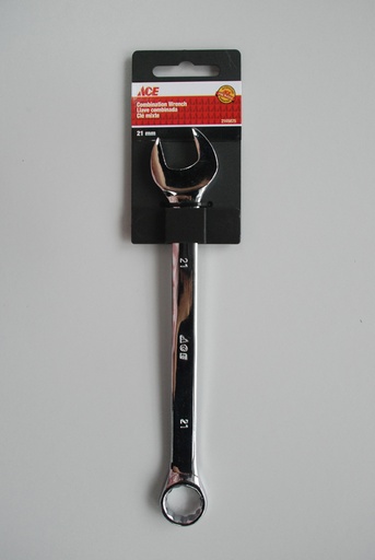 COMBINATION WRENCH 21MM POLISHED FINISH ACE