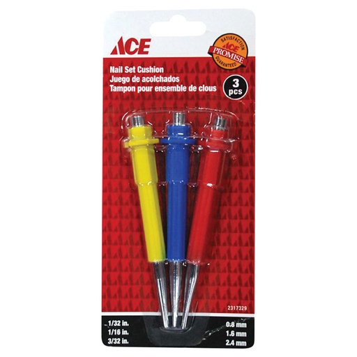 3 PIECE NAIL PUNCH SET ACE Cancel.