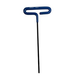 T-HANDLE HEX KEY 6MM 9&quot;.