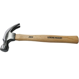 CLAW HAMMER 20OZ (0.57KG) HICKORY HANDLE ACE Cancel