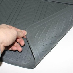 AT FLOOR 1 PIECE ALL WEATHERFRONT RUBBER, GREY CUSTOM ACCESSORIES.