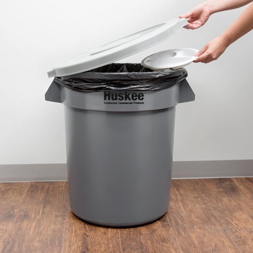 Huskee Plastic Garbage Can 44 Gallon