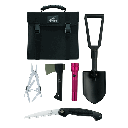 GERBER OFFROAD SURVIVAL KIT/SUV KIT, BLACK NYLON CASE