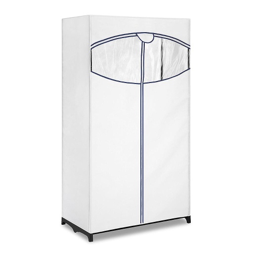 Whitmor 64 in. H x 19-1/2 in. W x 36 in. L Fabric Wardrobe Closet 1 pk
