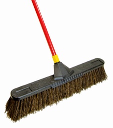 Ace Rough Surface Push Broom, 18 in. W x 60 in. L
