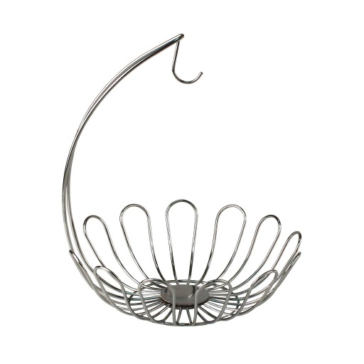 Spectrum Diversified Spacious Bowl,Steel Banana Holder